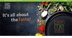 Desktop Screenshot of bienmesabecocina.com