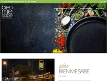 Tablet Screenshot of bienmesabecocina.com